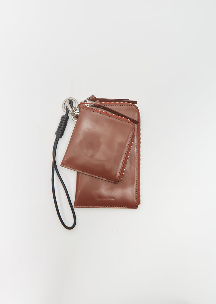 Leather Pouch — Rust