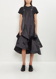 Buckle Straps Pinafore Skirt