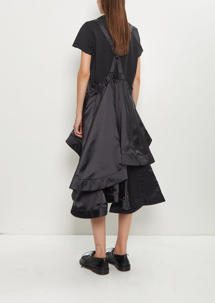 Buckle Straps Pinafore Skirt