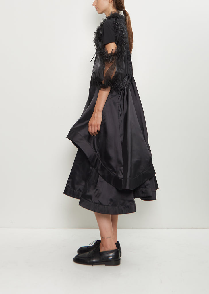 Organza Open Sleeve Vest