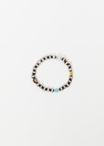 Black Agate Stripe Beaded Bracelet 84