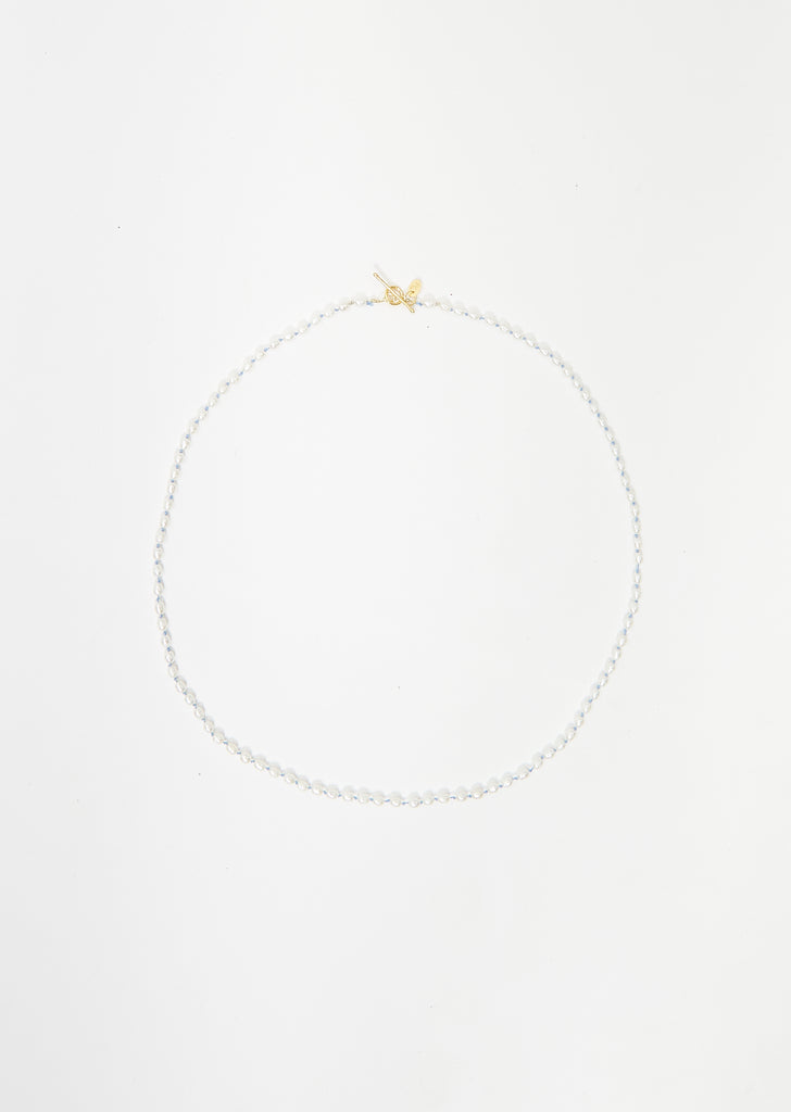 22k Keshi Pearl Necklace 18" — Sky