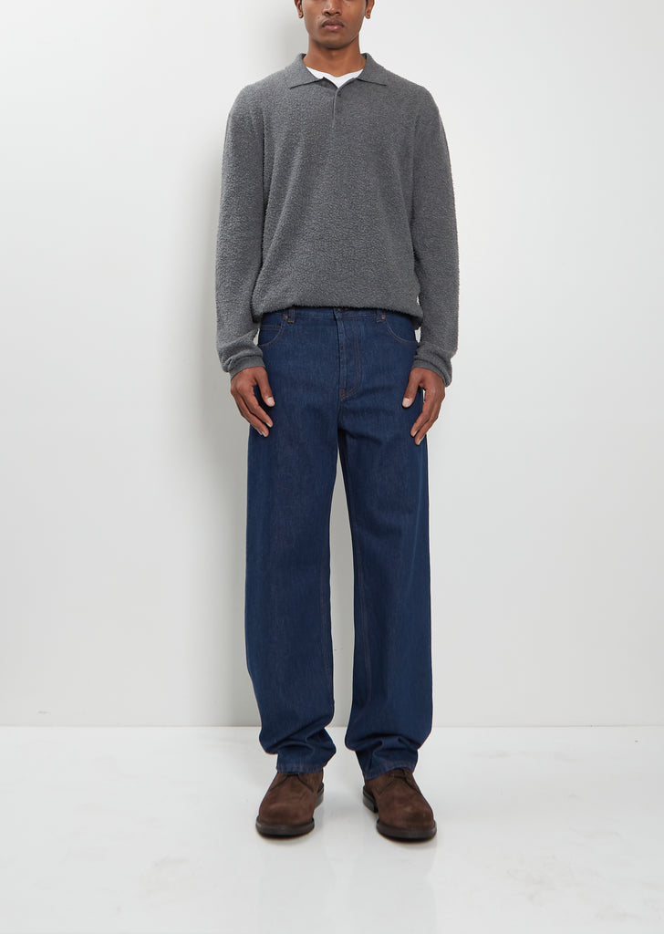Rossen Cotton Denim Jean — Indigo
