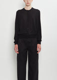 Battersea Cashmere Cardigan — Black