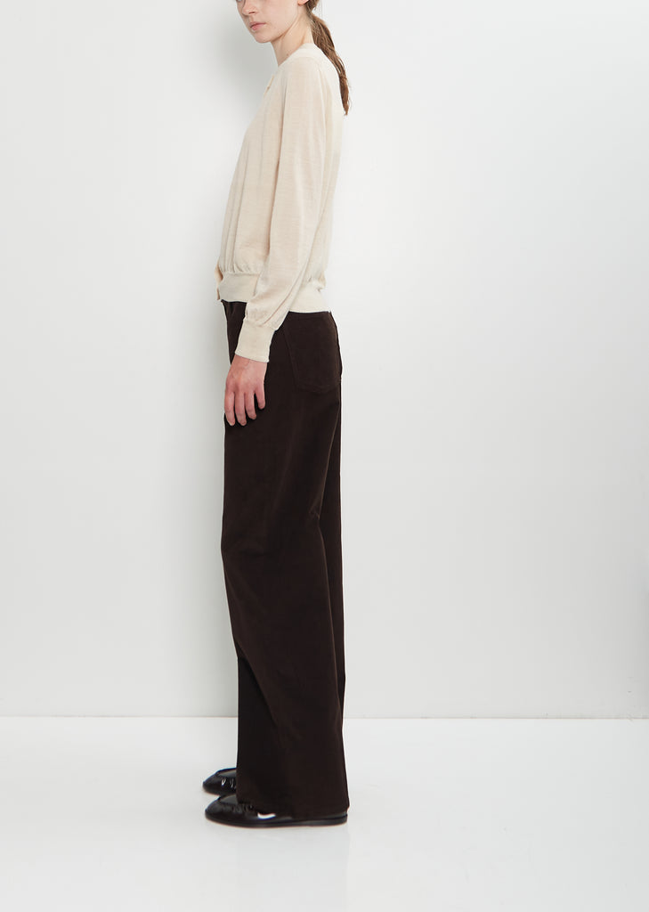 Battersea Cashmere Cardigan — Sand