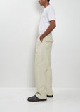 Washed Baggy Bleached Baker Pants — Dusty Ivory