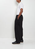 3ST Painter Cotton Pants — Black