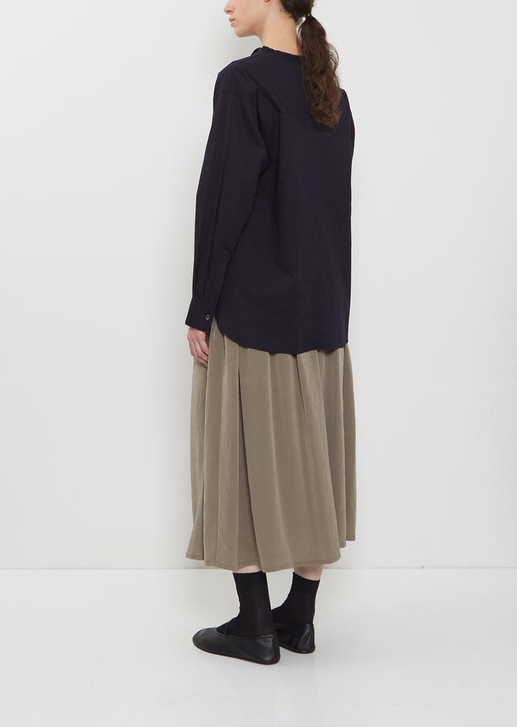 Fringe Collar Blouse