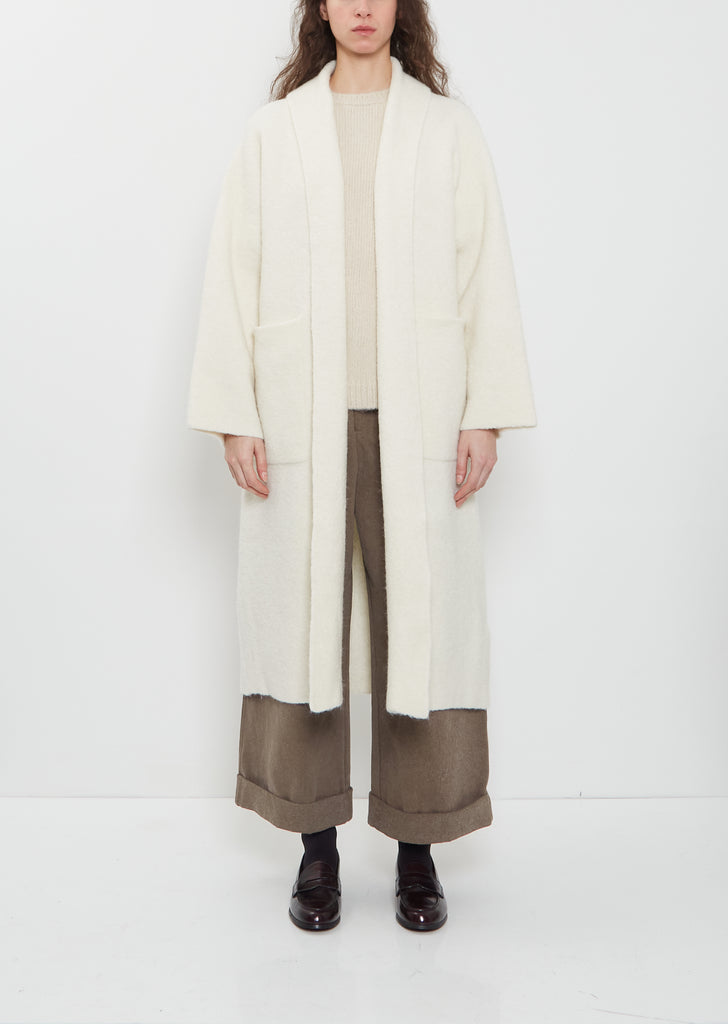 Double Face Alpaca Wool Long Coat