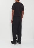 Wool Knit Tapered Pants