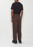 Release Buckle Belt Cotton Pants