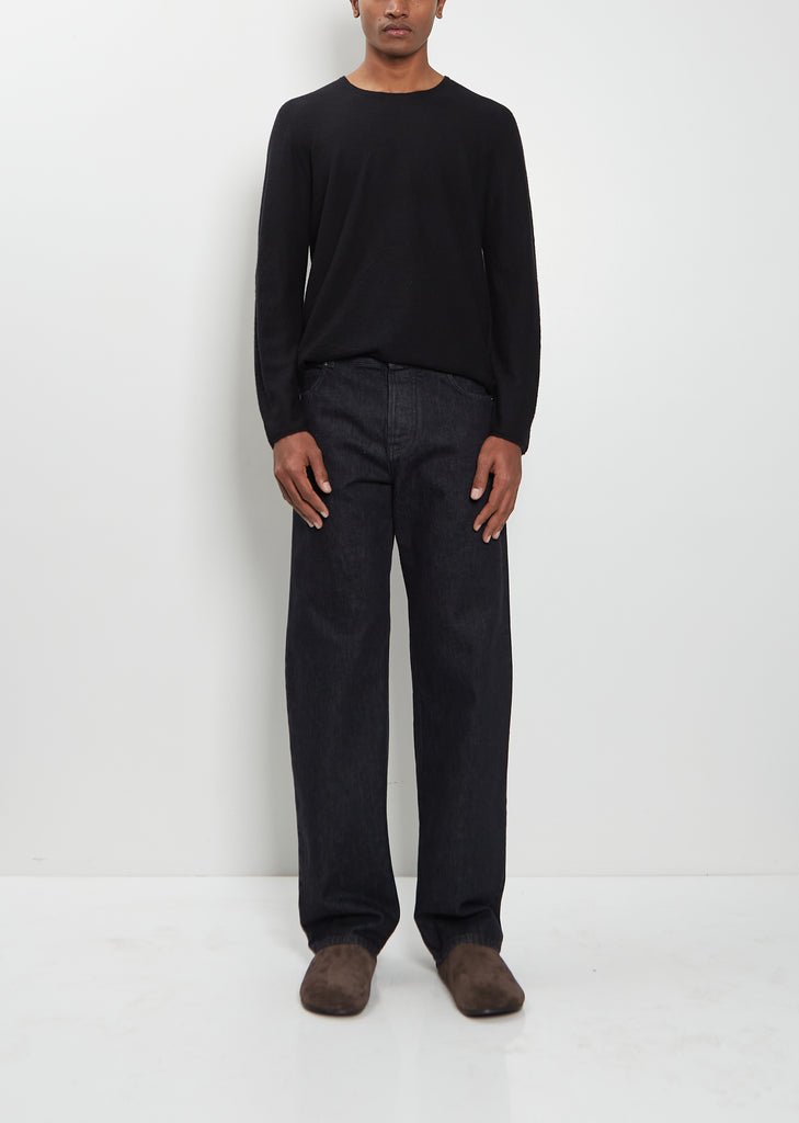 Rossen Cotton Denim Jean — Black