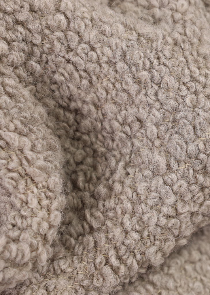 Kurlisuri Alpaca Wool Throw — Light Grey