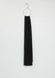 Kiri Cashmere Stole — Black