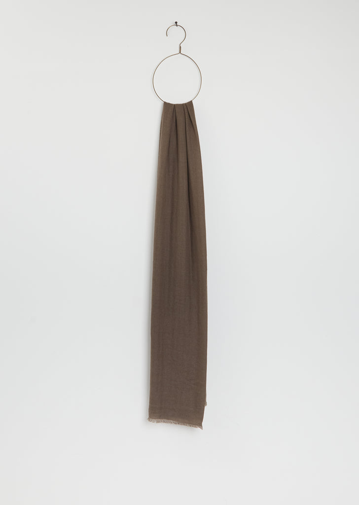 Kiri Cashmere Stole — Burnt Tea Leaves