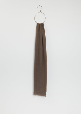 Kiri Cashmere Stole — Burnt Tea Leaves