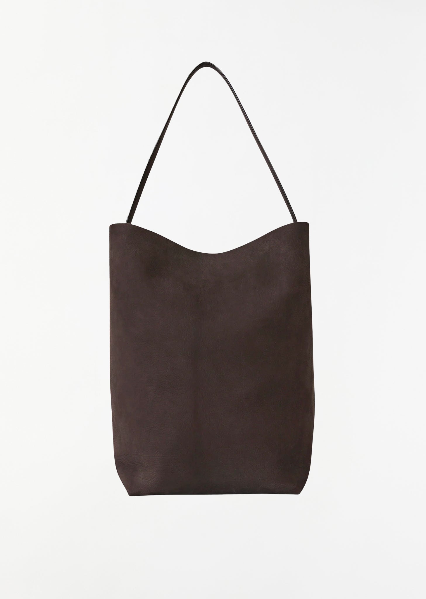 Large N/S Park Tote — Wood Brown – La Garçonne
