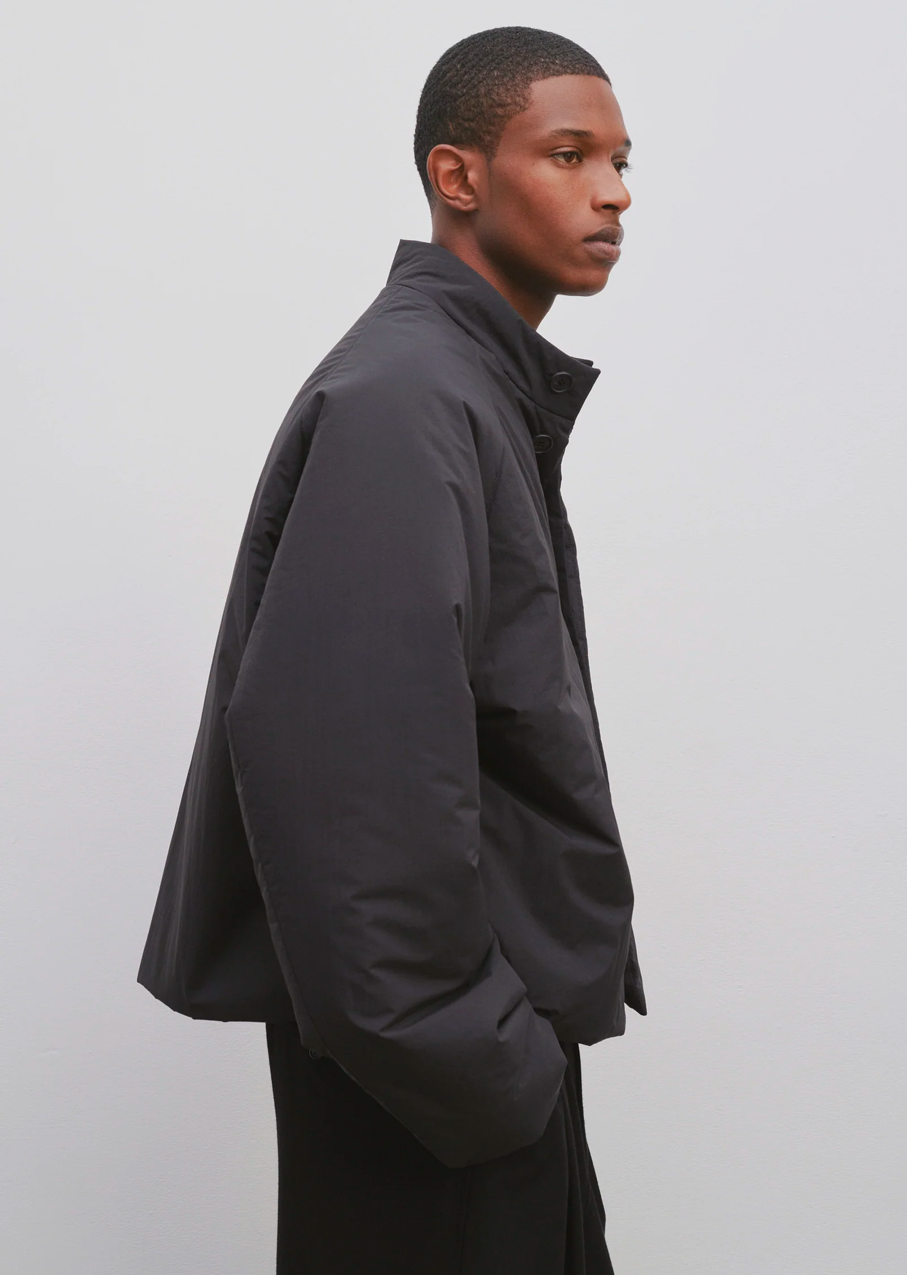 Dougal Silk & Nylon Jacket – La Garçonne Dougal Silk & Nylon Jacket – La Garçonne
