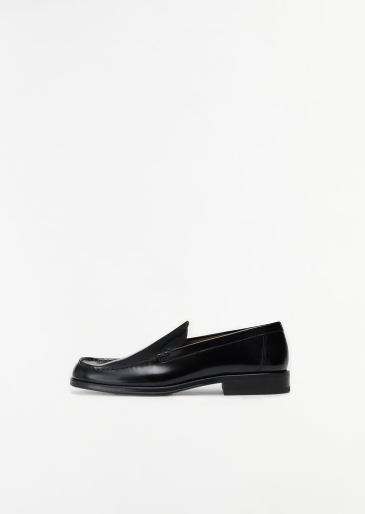 Polished Leather Loafer
