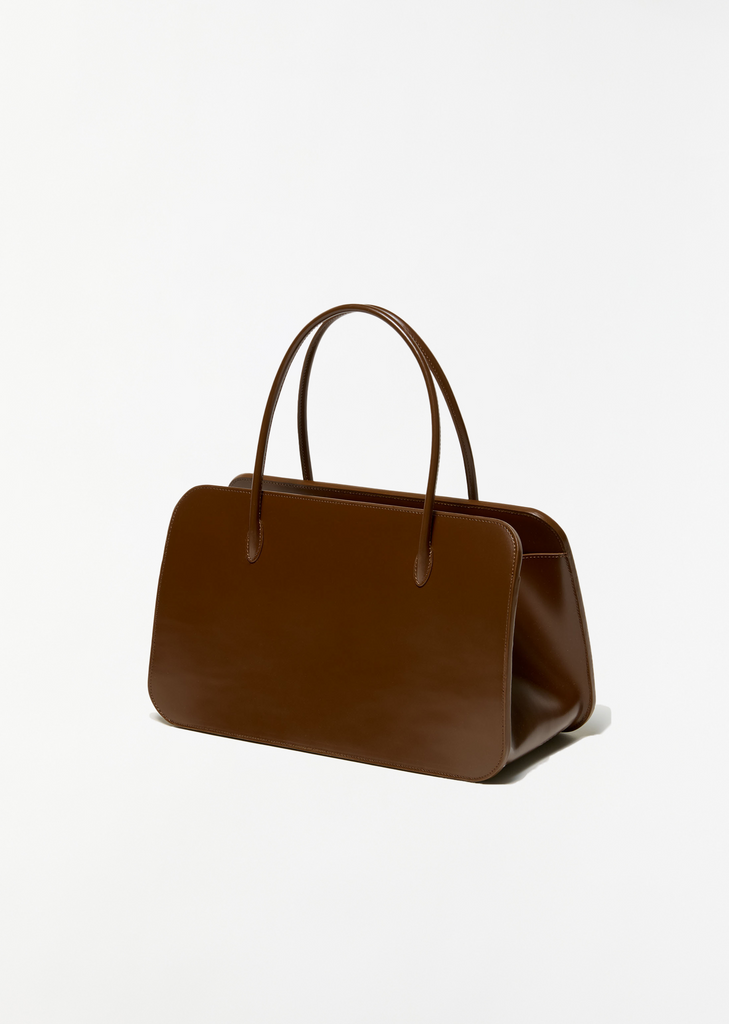 Aeta Leather Tote Bag, Medium