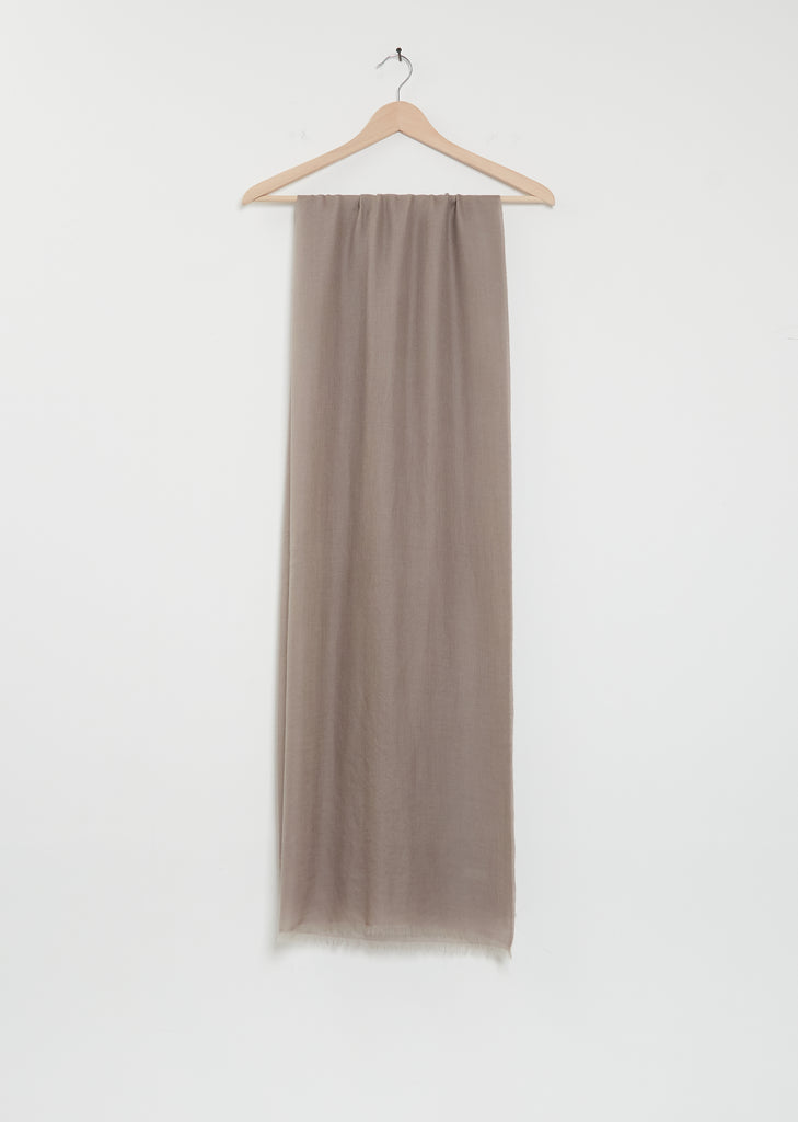 Nuage Cashmere Shawl — Natural Grey