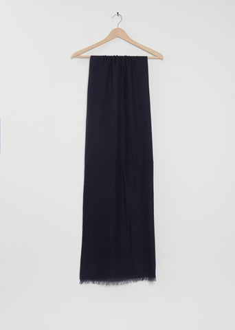 Nuage Cashmere Shawl — Mid Blue