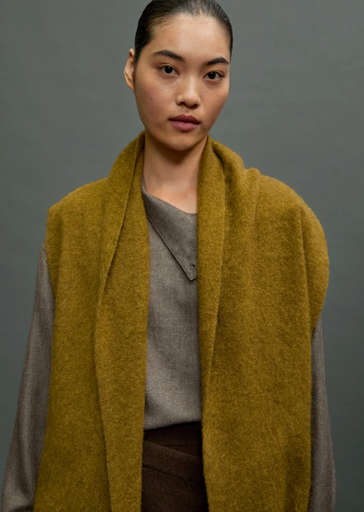 Net Boiled Skinny Scarf