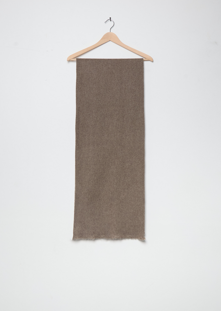 Nomad Skinny Scarf — Natural Yack Grey