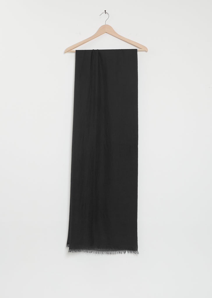 Nuage Cashmere Shawl — Black