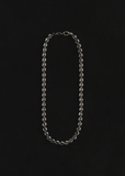 Silver Small Circle Link Necklace