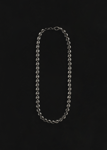 Small Circle Link Necklace