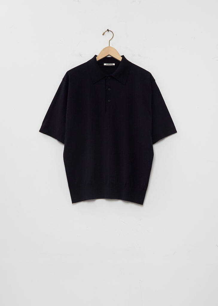 Giza High Gauge Knit Polo