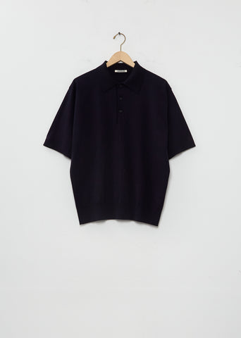 Giza High Gauge Knit Polo