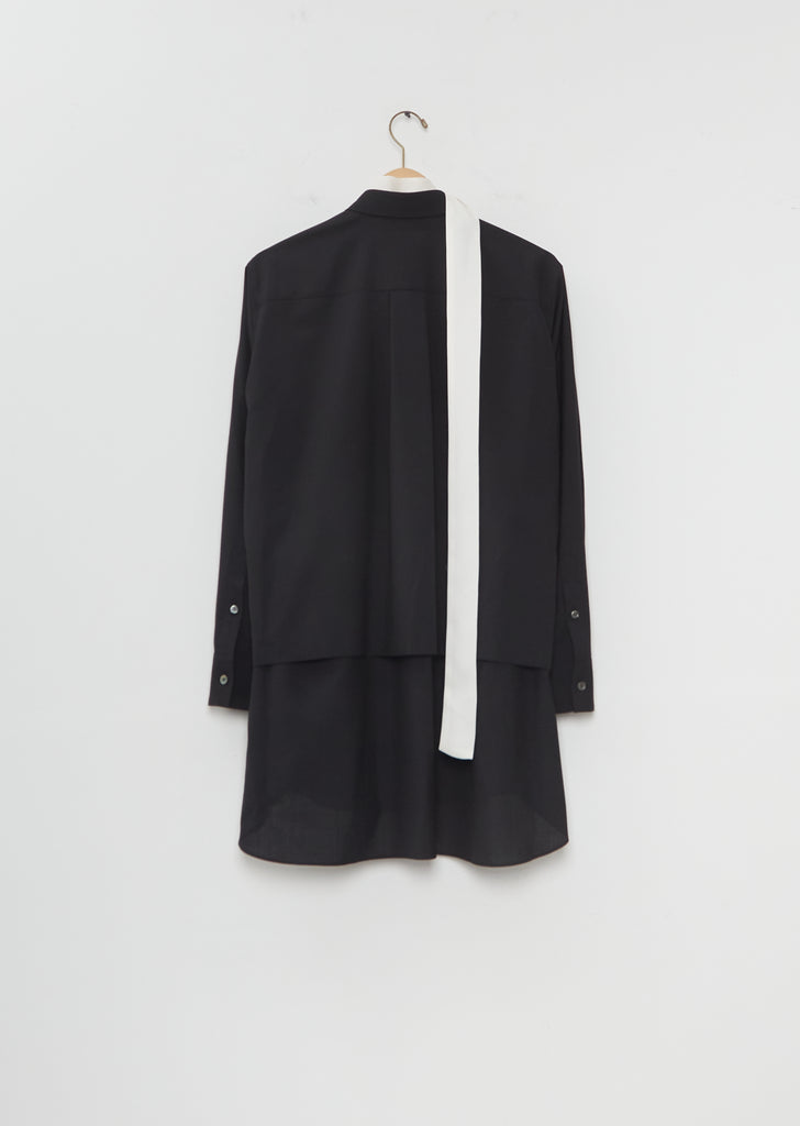 Wool Suiting Dress