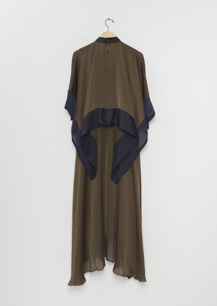 Satin x Chiffon Dress