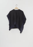 Satin x Cotton Jersey T-Shirt