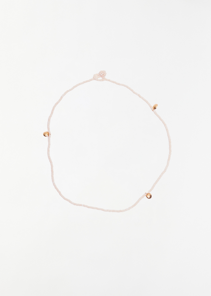 Sayulita 3 Dangling Necklace — Cream