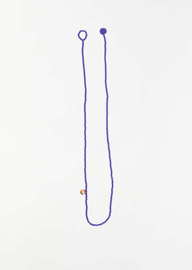 Sayulita 1 Dangling Necklace — Electric Blue