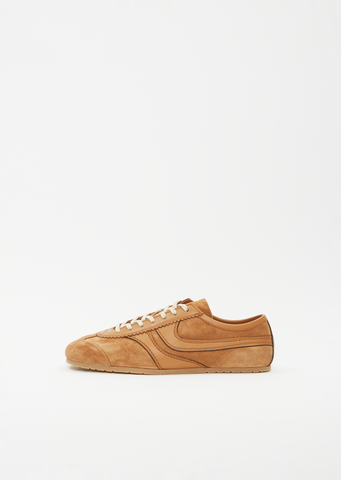 Suede and Leather Trainer