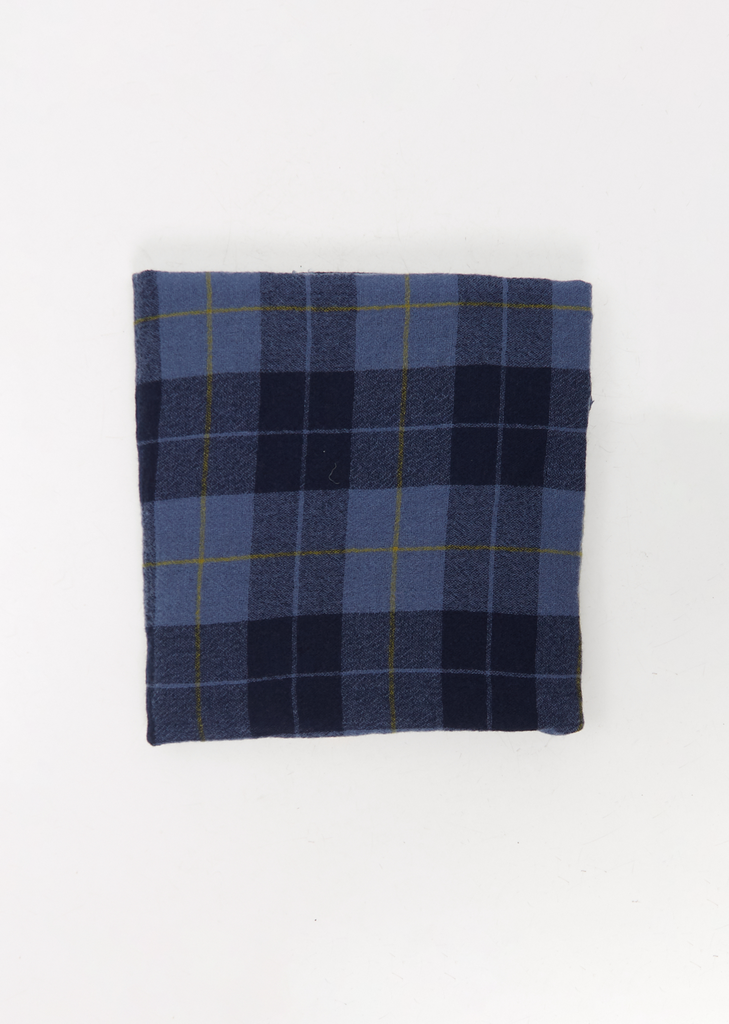 Cashmere Tartan Scarf — Night