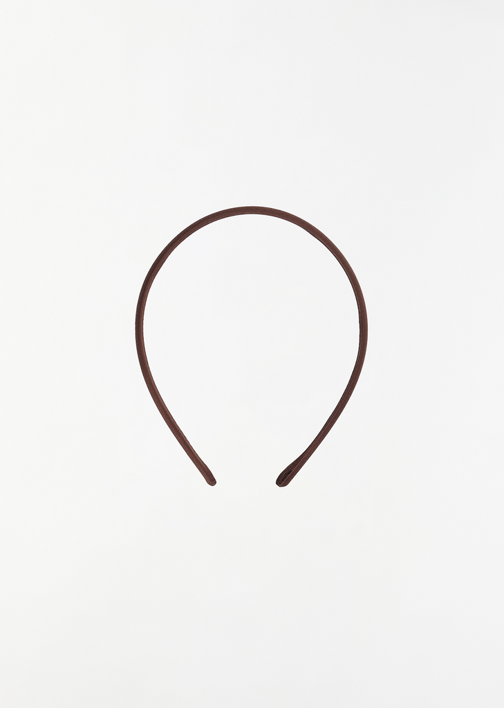 Carolyn Headband — Chocolate