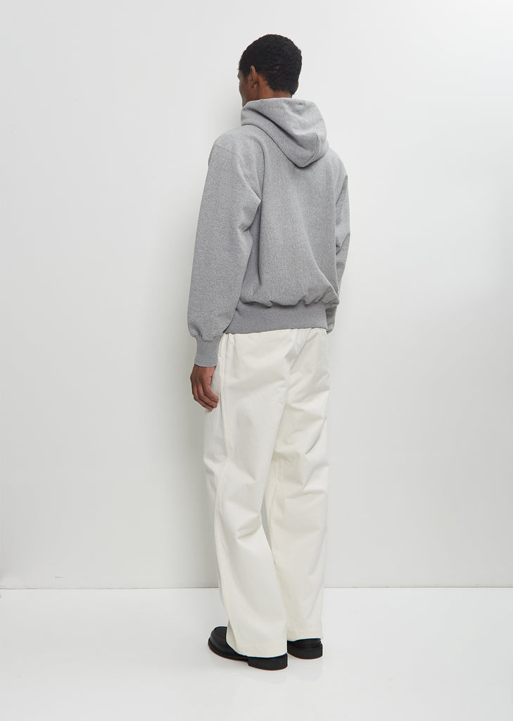 Smooth Soft BD Sweat P/O Parka — Top Grey