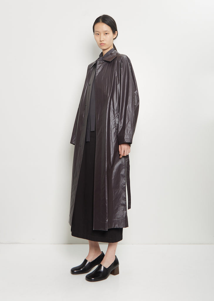 Light Belted Cotton Coat