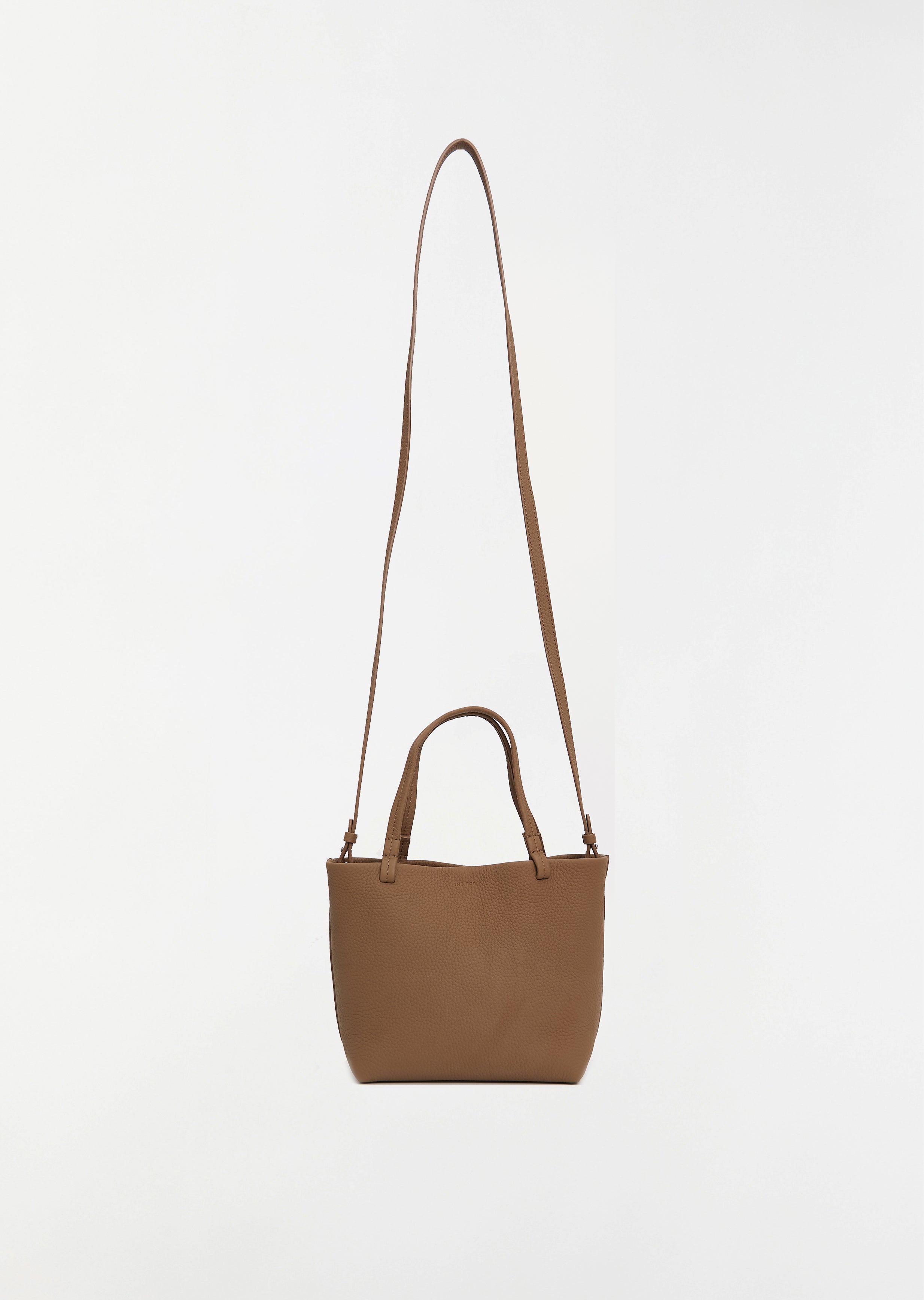 THE ROW ☆Small N/S Park Tote Bag in Leather Small N/S Park Tote Bag Black in Leather – The Row
