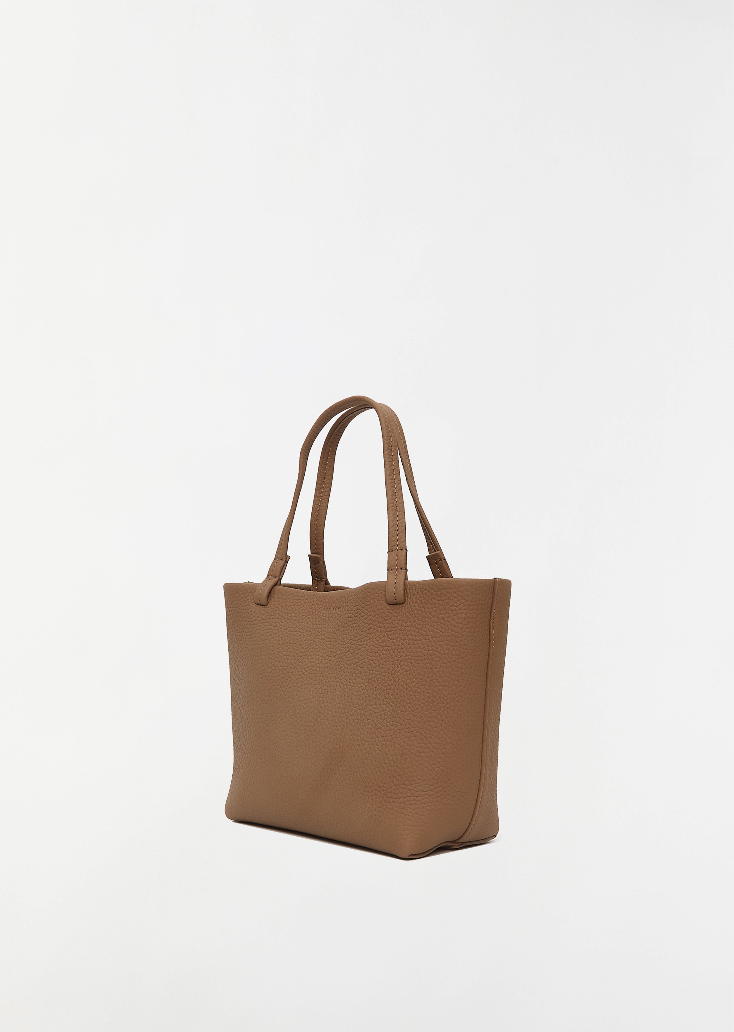Beige Park small nubuck tote bag, The Row