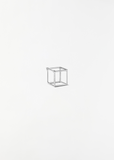 Platinum Diamond Square Earring 01 10