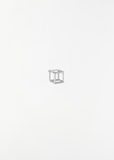 Platinum Diamond Square Earring 01 7