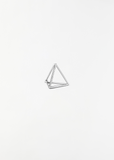 Platinum Diamond Triangle Earring 01 15
