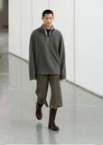 Wool Fleece Athletic Pullover