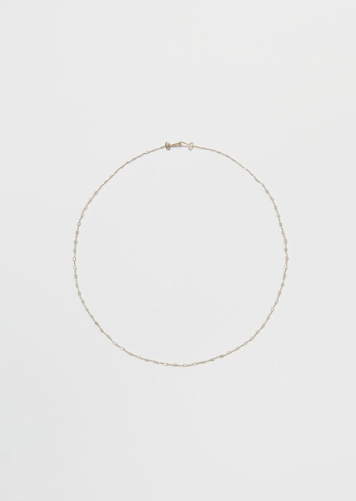 Diamonds Rosary Gancino Necklace